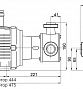 Насос с гибким импеллером Jabsco 10620 л/ч